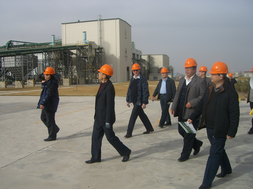 國家農(nóng)業(yè)部、財政部以及甘肅省農(nóng)業(yè)廳、財政廳等領(lǐng)導(dǎo)到公司考察調(diào)研