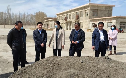 黨委書記、董事長劉興斌到金塔縣調(diào)研