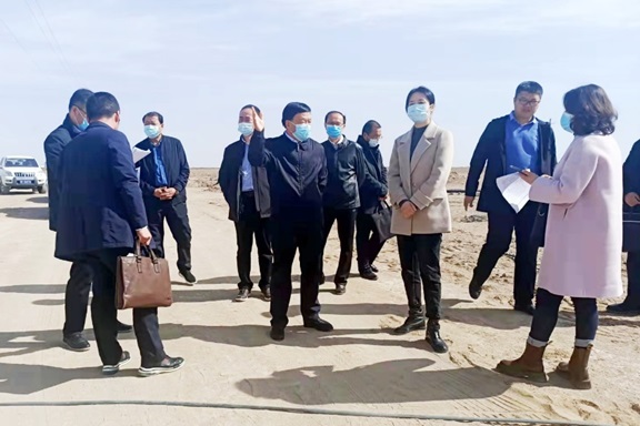 黨委書記、董事長劉興斌到金塔縣調(diào)研